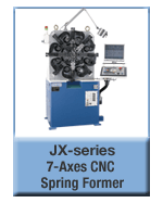 JX-series 7-Axes CNC Spring Former